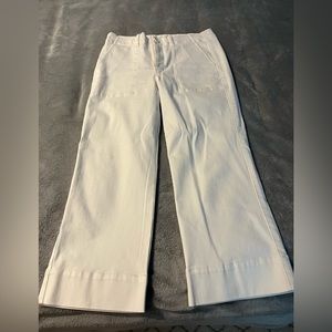 Cabi 5690 White Lido Crop Pant